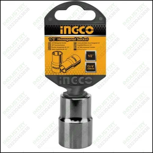 Ingco 1/2” Hexagonal Socket Industrial HHAST12271 In Pakistan - industryparts.pk