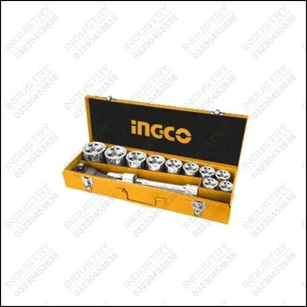 Ingco 15Pcs 3/4 DR. Socket Set Industrial HKTS034151 in Pakistan - industryparts.pk