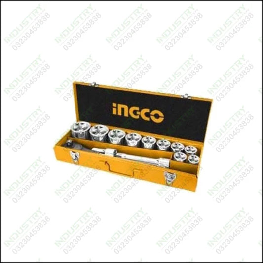 Ingco 15Pcs 3/4 DR. Socket Set Industrial HKTS034151 in Pakistan - industryparts.pk