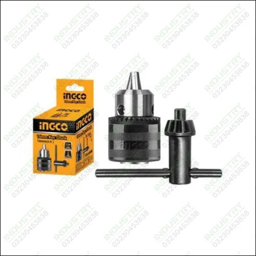 Ingco 16mm Key chuck KC1601 in Pakistan - industryparts.pk