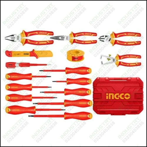 INGCO 16PCS Insulated Hand Tools Set HKITH1601 in Pakistan - industryparts.pk