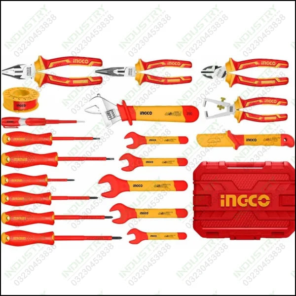 INGCO 19PCS insulated hand tools set HKITH1901 in Pakistan - industryparts.pk