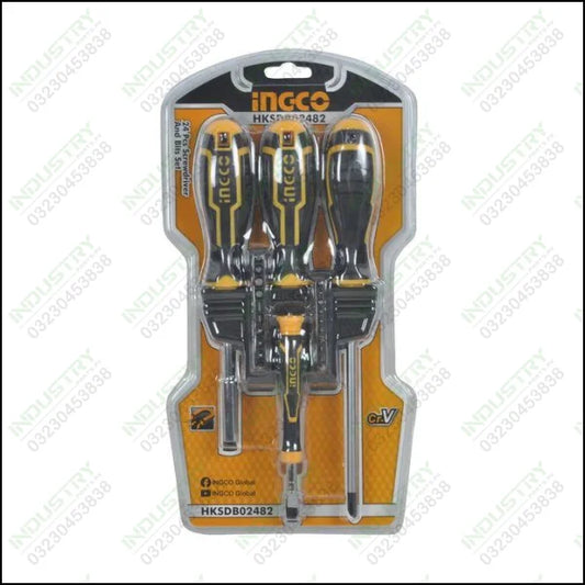 INGCO 24pcs Screwdriver and Bits Set HKSDB02482 in Pakistan - industryparts.pk