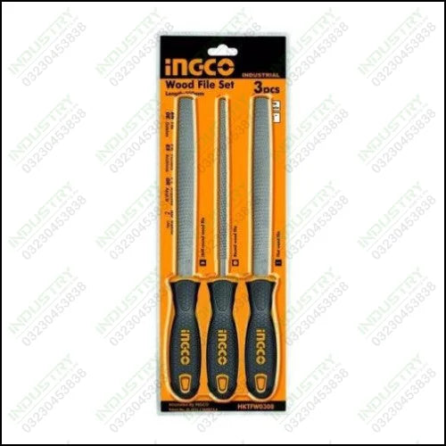 Ingco 3 Pcs Wood File Set HKTFW0308 in Pakistan - industryparts.pk