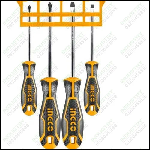 Ingco 4 Pcs Screwdriver Set HKSD0428 in Pakistan - industryparts.pk