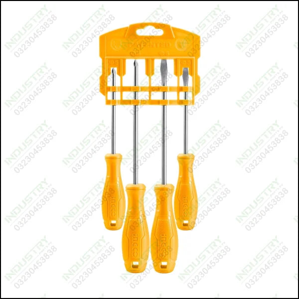 INGCO 4 PCS SCREWDRIVER SET HKSD0458 in Pakistan - industryparts.pk