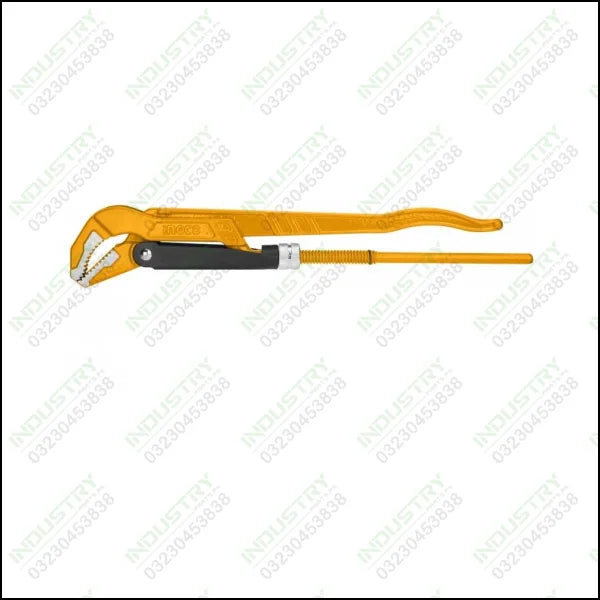 Ingco 45° Heavy Duty Swedish Pipe Wrench HPW04153 in Pakistan - industryparts.pk