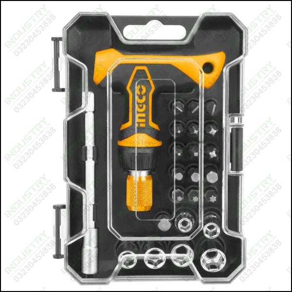 INGCO 47pcs T-Handle Wrench Screwdriver Set HKSDB0478 in Pakistan - industryparts.pk