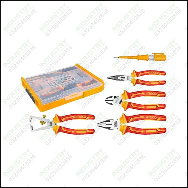 Ingco 5 Pcs Insulated hand tools set Industrial HKTV01P051 in Pakistan - industryparts.pk