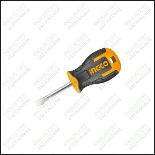 INGCO 6.5mm 38mm Slotted Screwdriver HS686038 in Pakistan - industryparts.pk