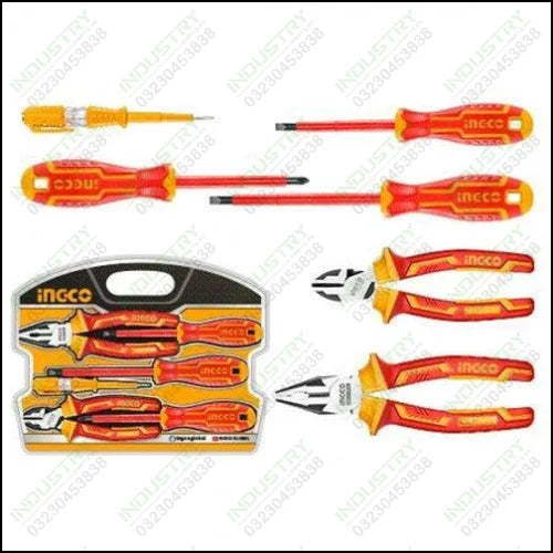 Ingco 6 Pcs Insulated hand tools set HKIST3061 in Pakistan - industryparts.pk