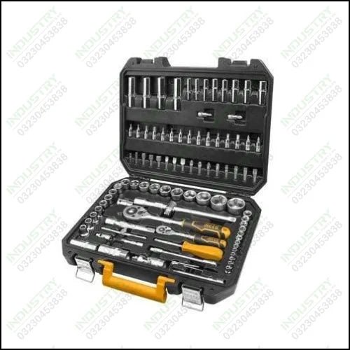 Ingco 94Pcs 1/4 And 1/2 Socket Set Industrial HKTS42941 in Pakistan - industryparts.pk