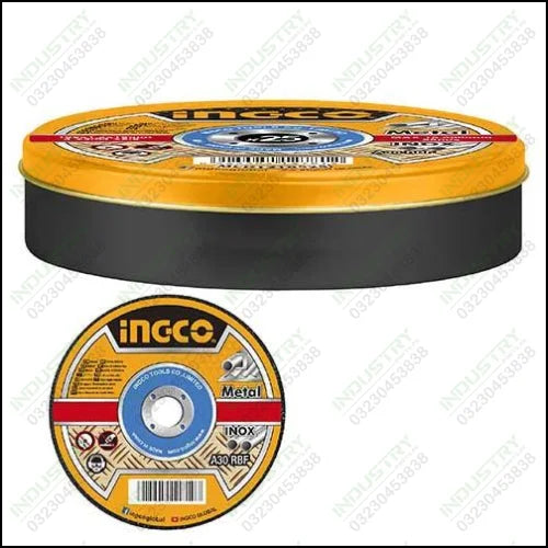 Ingco Abrasive Metal Cutting Disc Set MCD1211525 in Pakistan - industryparts.pk