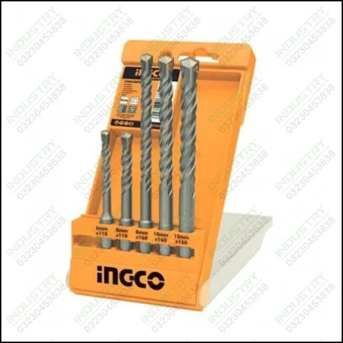 Ingco AKD2052 SDS plus hammer drill bits set in Pakistan - industryparts.pk