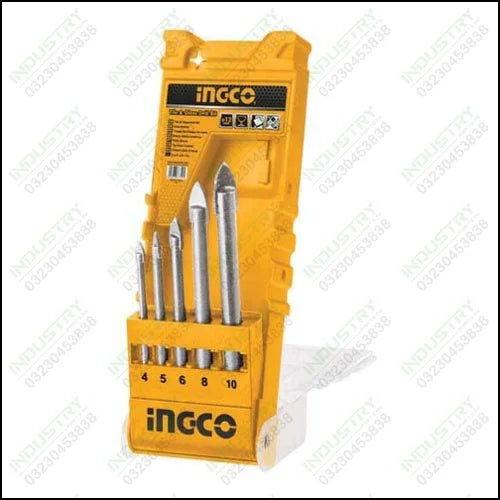 Ingco AKD7058 5PCS Glass drill bits in Pakistan - industryparts.pk