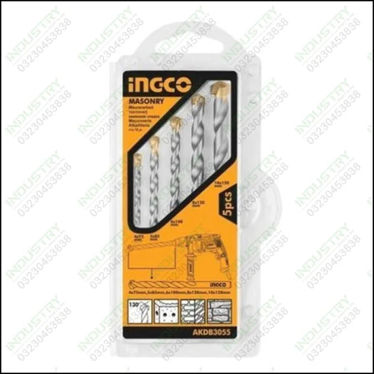 Ingco AKDB5055 5PCS wood drill bits set in Pakistan - industryparts.pk