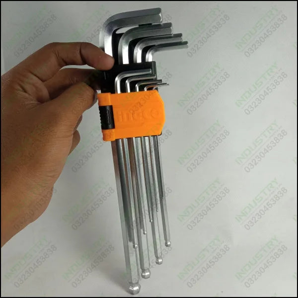 Ingco Ball Point Hex Key HHK12092 In Pakistan - industryparts.pk