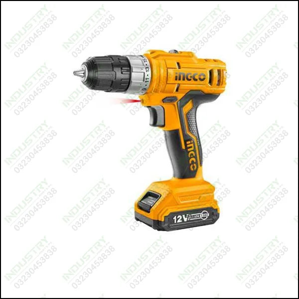 Ingco CDLI1221 Lithium-Ion cordless Drill in Pakistan - industryparts.pk