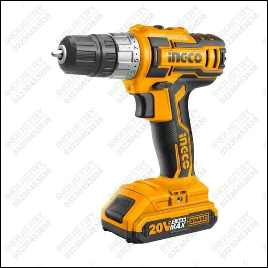 Ingco CDLI20024 Lithium-Ion Cordless Drill in Pakistan - industryparts.pk