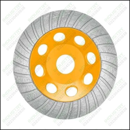 INGCO CGW011151 Segmented Turbo Cup Grinding Wheel in Pakistan - industryparts.pk