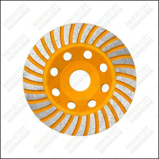 Ingco CGW011251 Segmented Turbo Cup Grinding Wheel in Pakistan - industryparts.pk