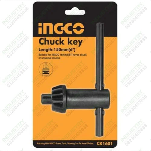 Ingco CK1601 Chuck key in Pakistan - industryparts.pk