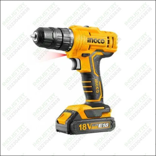 INGCO Cordless Drill 18V CDLI1801 in Pakistan - industryparts.pk