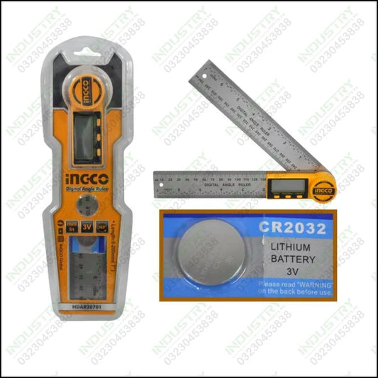 INGCO Digital Angle Ruler HDAR20701 in Pakistan - industryparts.pk