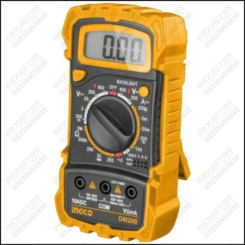 Ingco Digital Multimeter DM200 in Pakistan - industryparts.pk