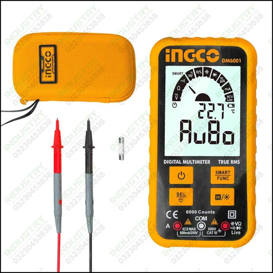 Ingco Digital Multimeter DM6001 in Pakistan - industryparts.pk