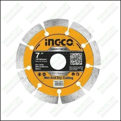 Ingco DMD011802M Dry Diamond Disc in Pakistan - industryparts.pk