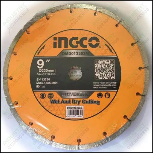 Ingco DMD012302M Dry Diamond Disc in Pakistan - industryparts.pk