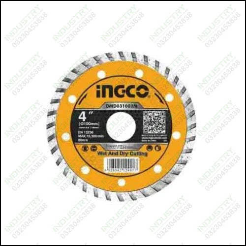 Ingco DMD031002M Turbo diamond disc in Pakistan - industryparts.pk