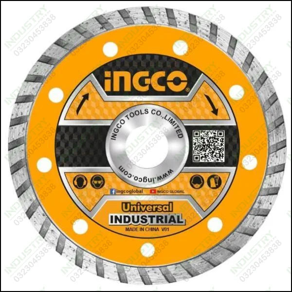 Ingco DMD031801 Turbo diamond disc in Pakistan - industryparts.pk