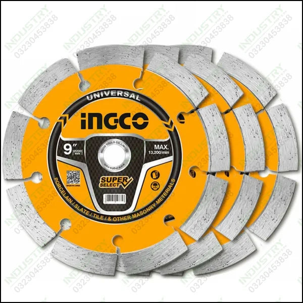 Ingco Dry Diamond Building Disc DMD0123023 in Pakistan - industryparts.pk