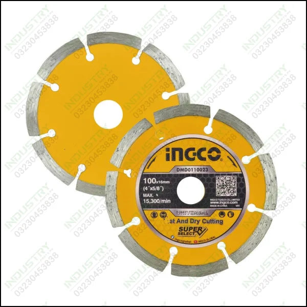INGCO Dry Diamond Disc DMD0110023 in Pakistan - industryparts.pk
