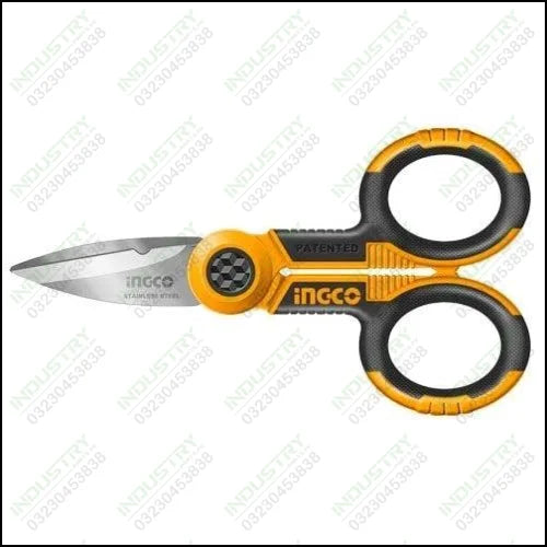 Ingco Electrician’s scissors HES02855 in Pakistan - industryparts.pk