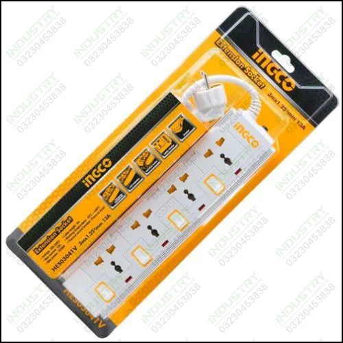 Ingco Extension Socket HES03041V in Pakistan - industryparts.pk