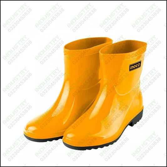 Ingco Fleece Lined Rain Boots Water Proof  SSH102L in Pakistan - industryparts.pk