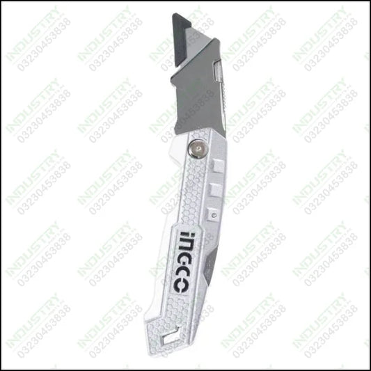 Ingco Folding Knife HUK6138 In Pakistan - industryparts.pk
