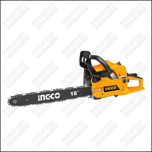 Ingco Gasoline Chain Saw GCS45185 in Pakistan - industryparts.pk