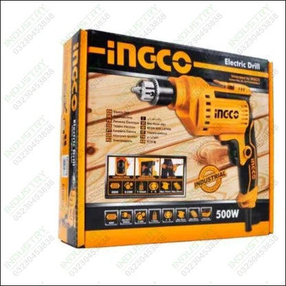 Ingco Hand Tools Set Electric Drill 500w in Pakistan - industryparts.pk