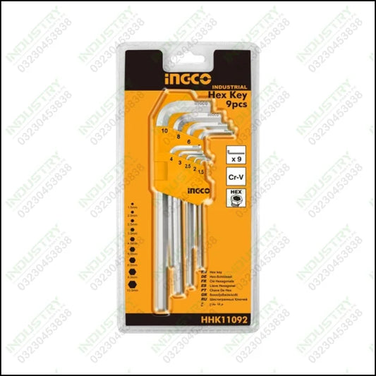 Ingco Hex Key HHK11092 In Pakistan - industryparts.pk