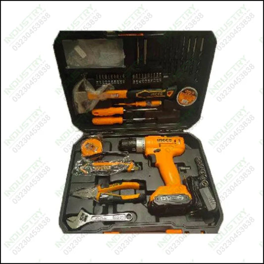 INGCO HKTHP11281 128 Pcs househol+E148:F149d tools set in Pakistan - industryparts.pk