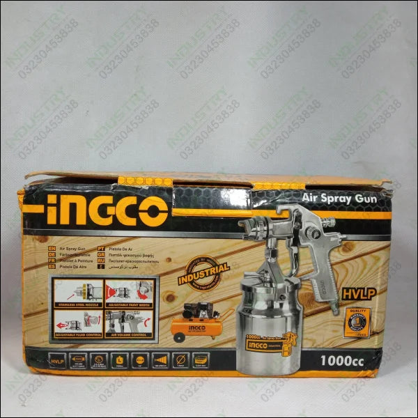 INGCO HVLP Spray Gun ASG2101 1000cc in Pakistan - industryparts.pk