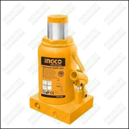 Ingco Hydraulic Bottle Jack HBJ5002 in Pakistan - industryparts.pk