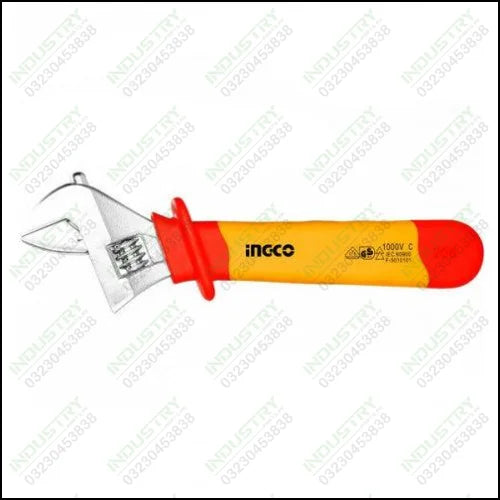 INGCO Insulated adjustable wrench HIADW081 in Pakistan - industryparts.pk