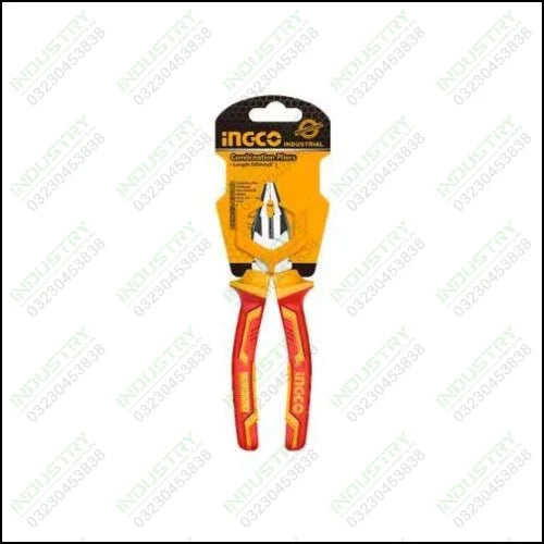 Ingco Insulated combination pliers Industrial HICP28168 in Pakistan - industryparts.pk