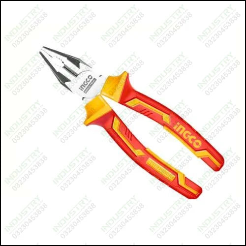 Ingco Insulated combination pliers Industrial HICP28188 in Pakistan - industryparts.pk