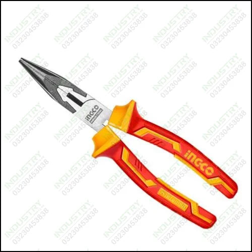 Ingco Insulated Long Nose Pliers HILNP28168 in Pakistan - industryparts.pk